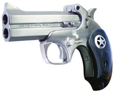 Click to see larger image. Bond Arms Ranger II 45 Colt /410 Gauge 4.25" Barrel 2 Round Stainless Steel Derringer Pistol